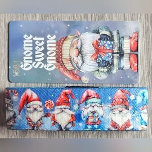 ZOX "GNOME SWEET GNOME" #1581 SPECIAL HOLIDAY STITCH SOLD OUT GNOME MD WRISTBAND
